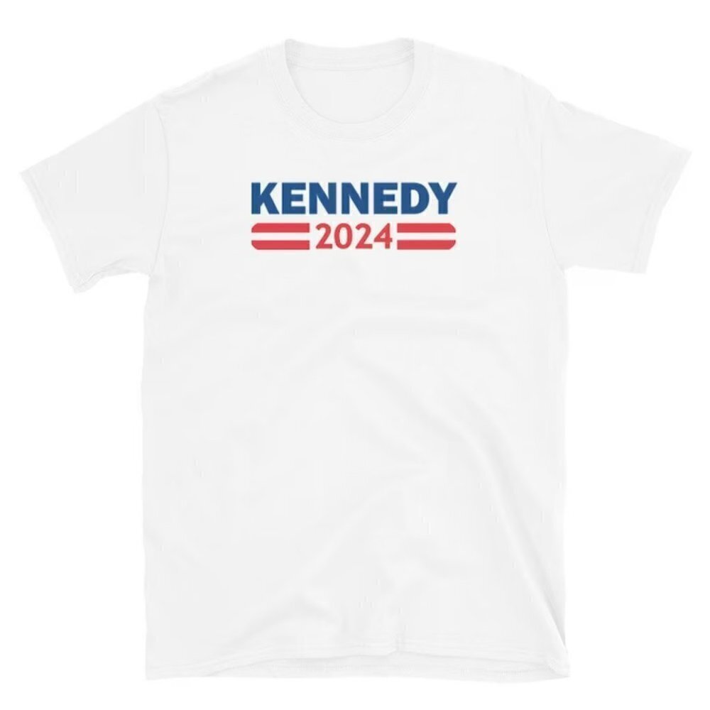 Kennedy RFK Jr President 2024 Election Campaign Graphic T-Shirt